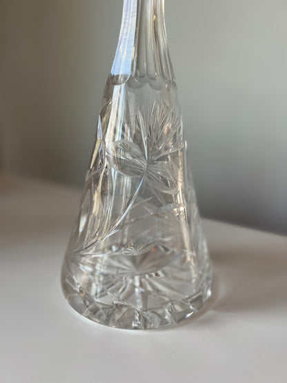 Crystal Bouquet Decanter