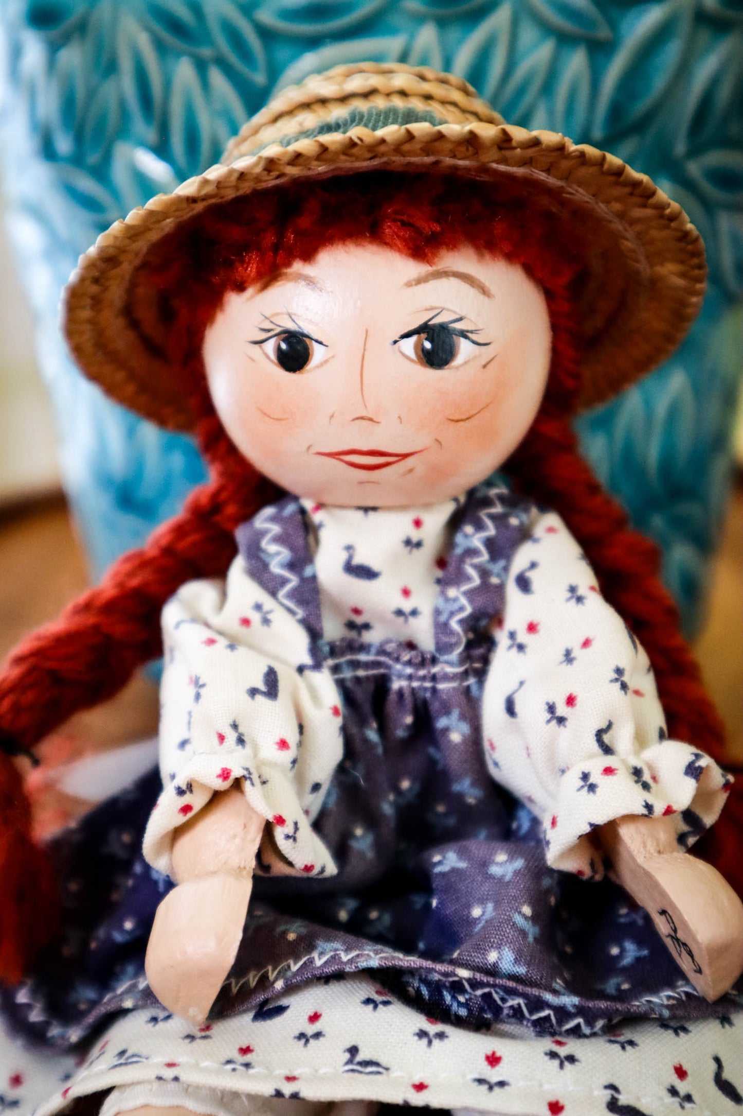Ann-with-an-e Clothespin Doll