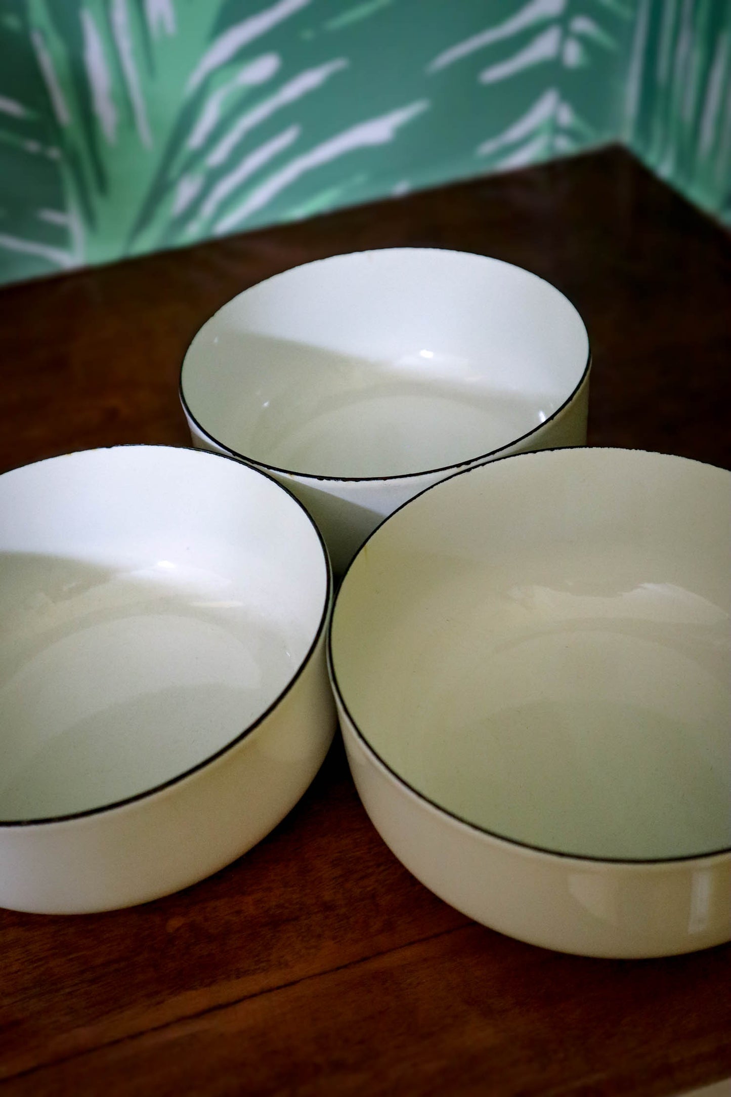 Finnish Enamelware Bowls