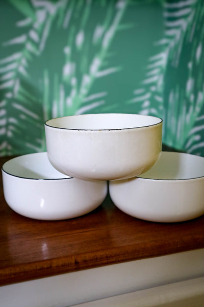 Finnish Enamelware Bowls