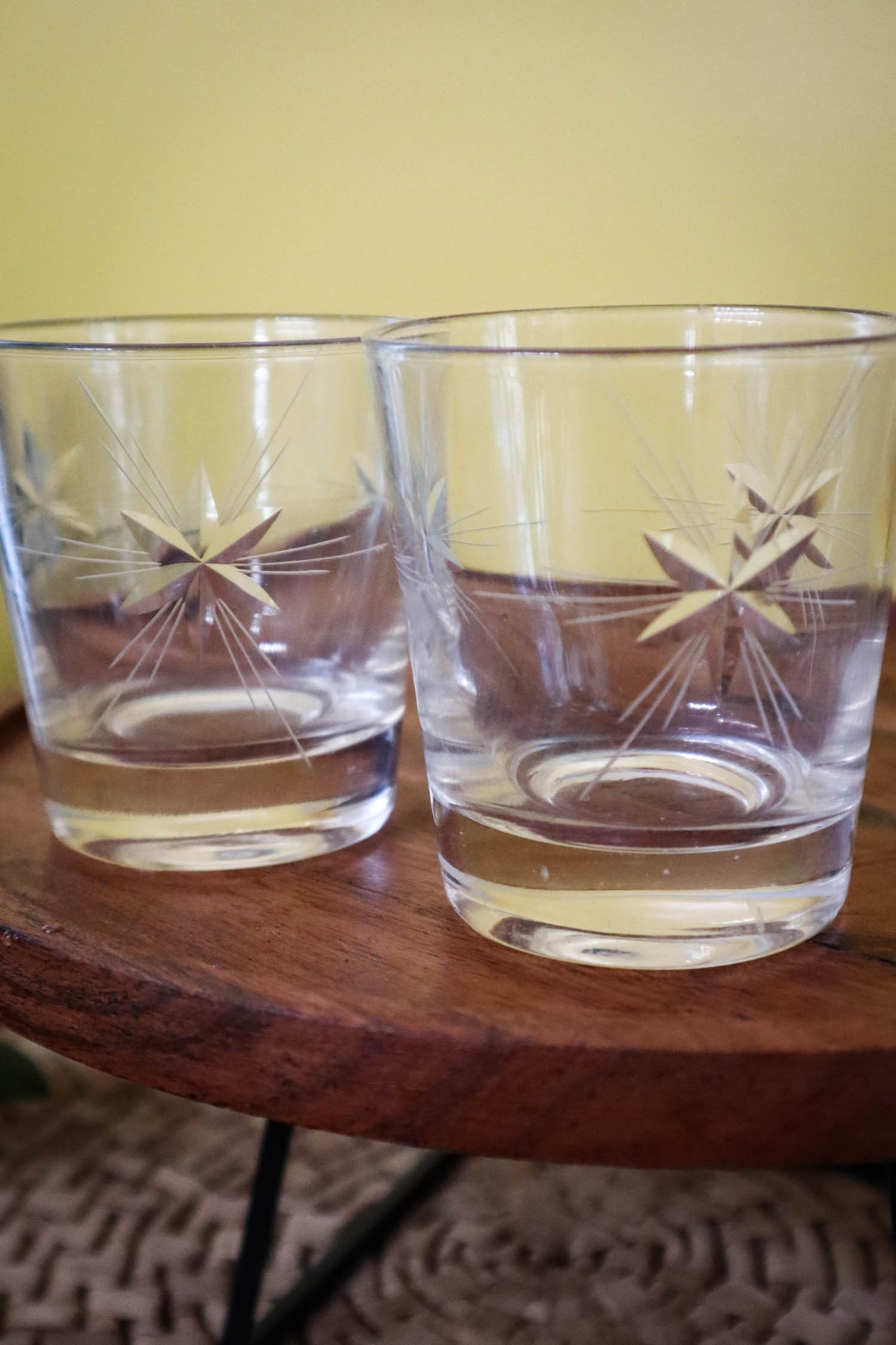 Atomic Starburst Whiskey Glasses