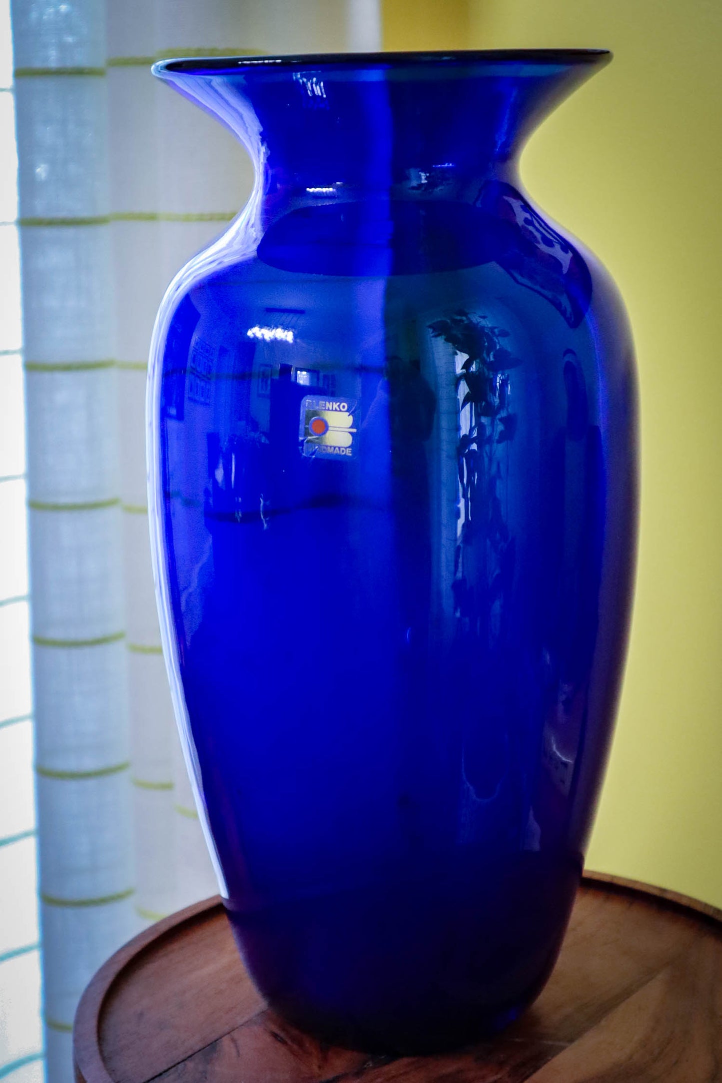 Sapphire Statement Vase