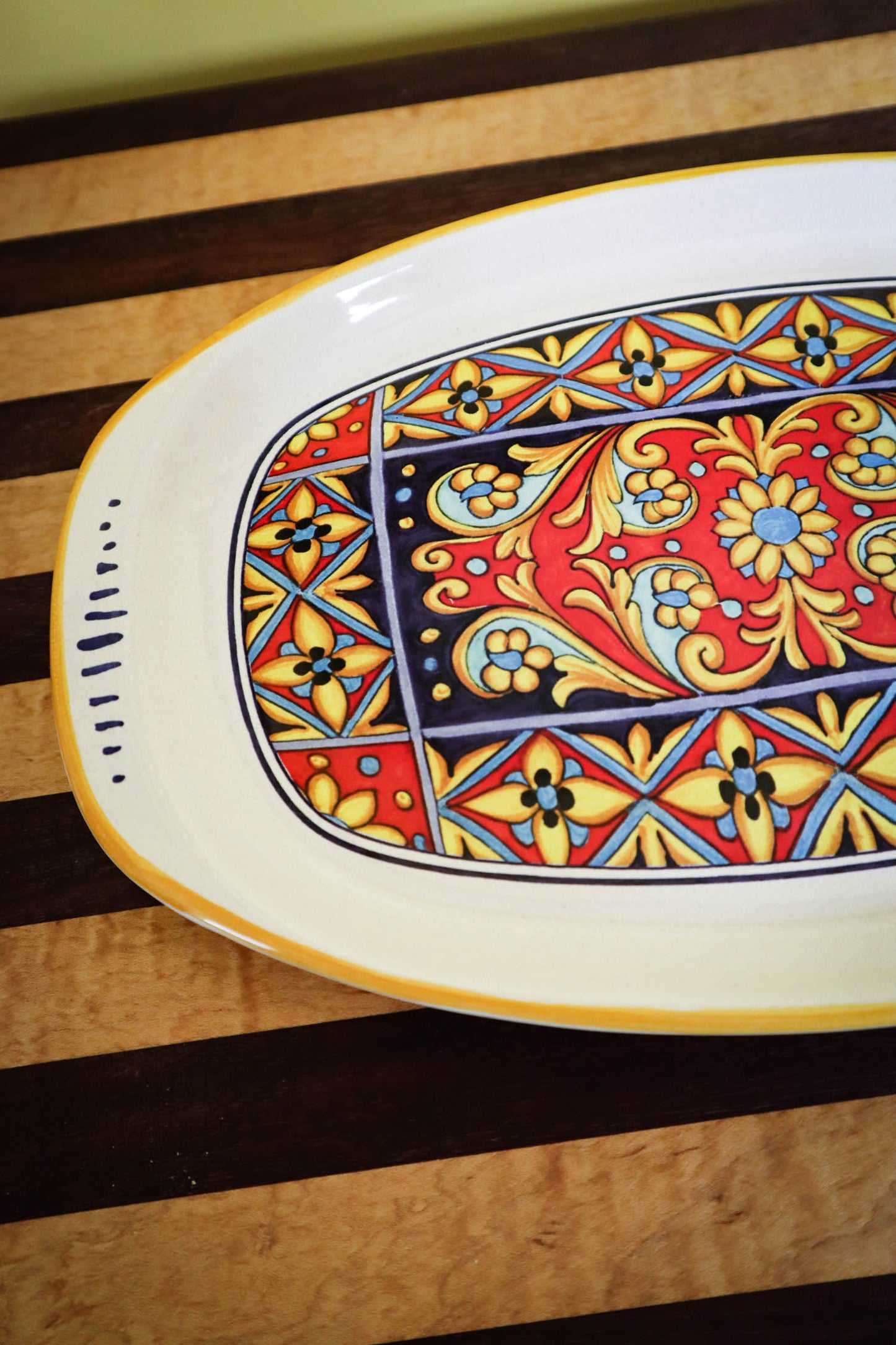 Italian Pottery Platter