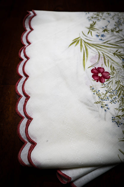 Floral Cottagecore Tablecloth