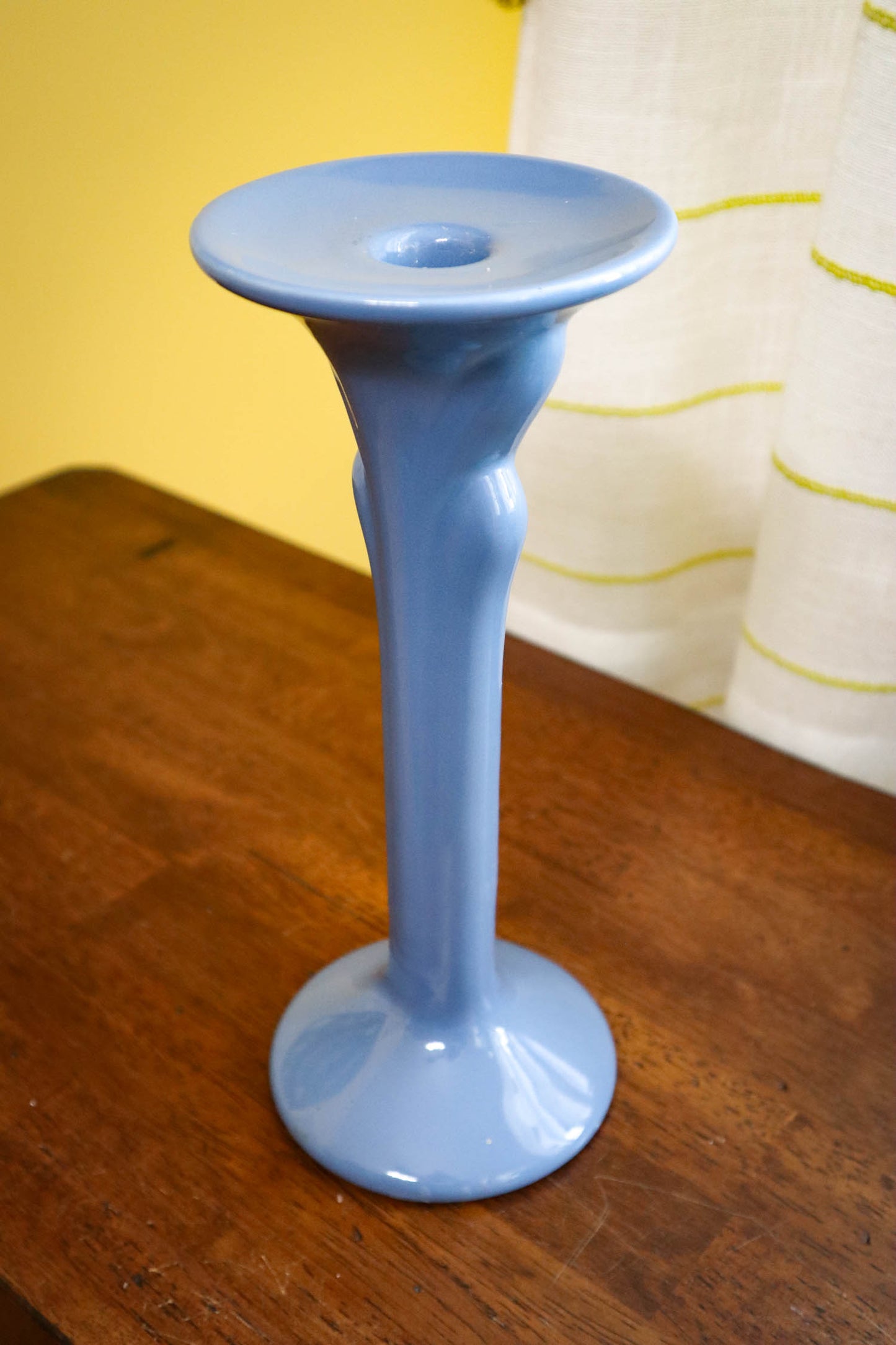 Towering Tall Art Deco Candlestick Holder