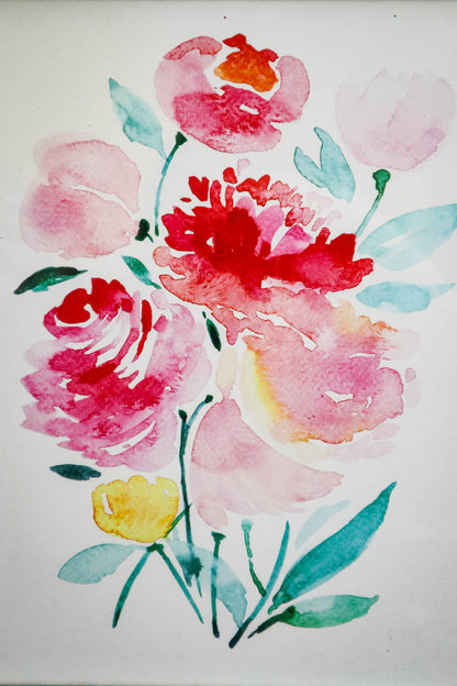 Springy Watercolor Painting