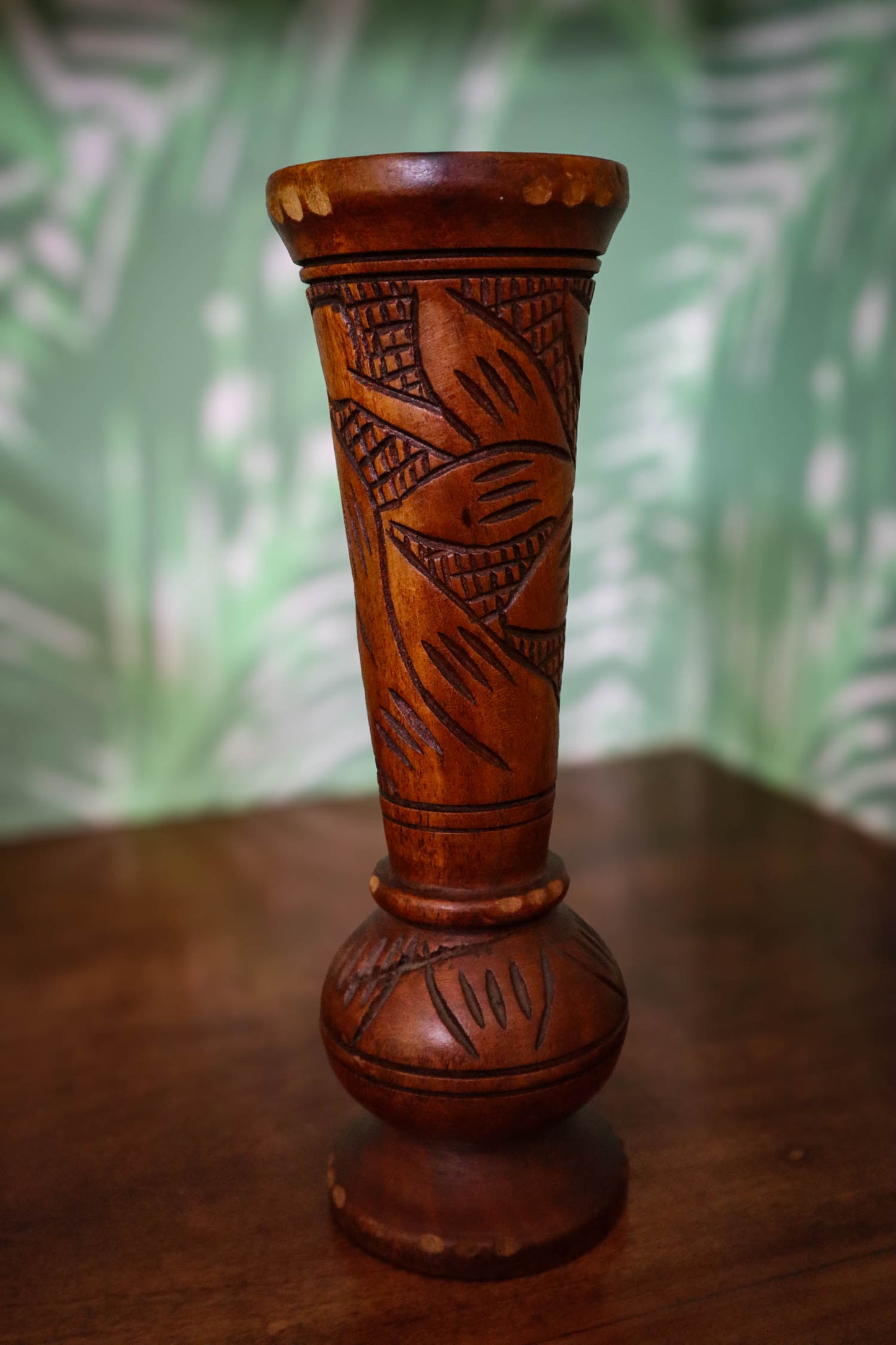 Aloha Tiki Vase
