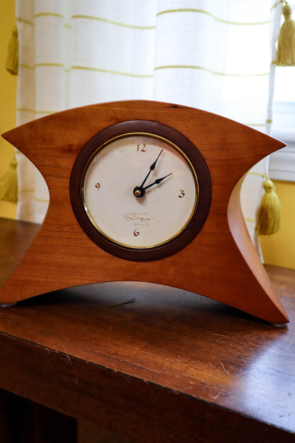 Stroke of Genius Mantel Clock