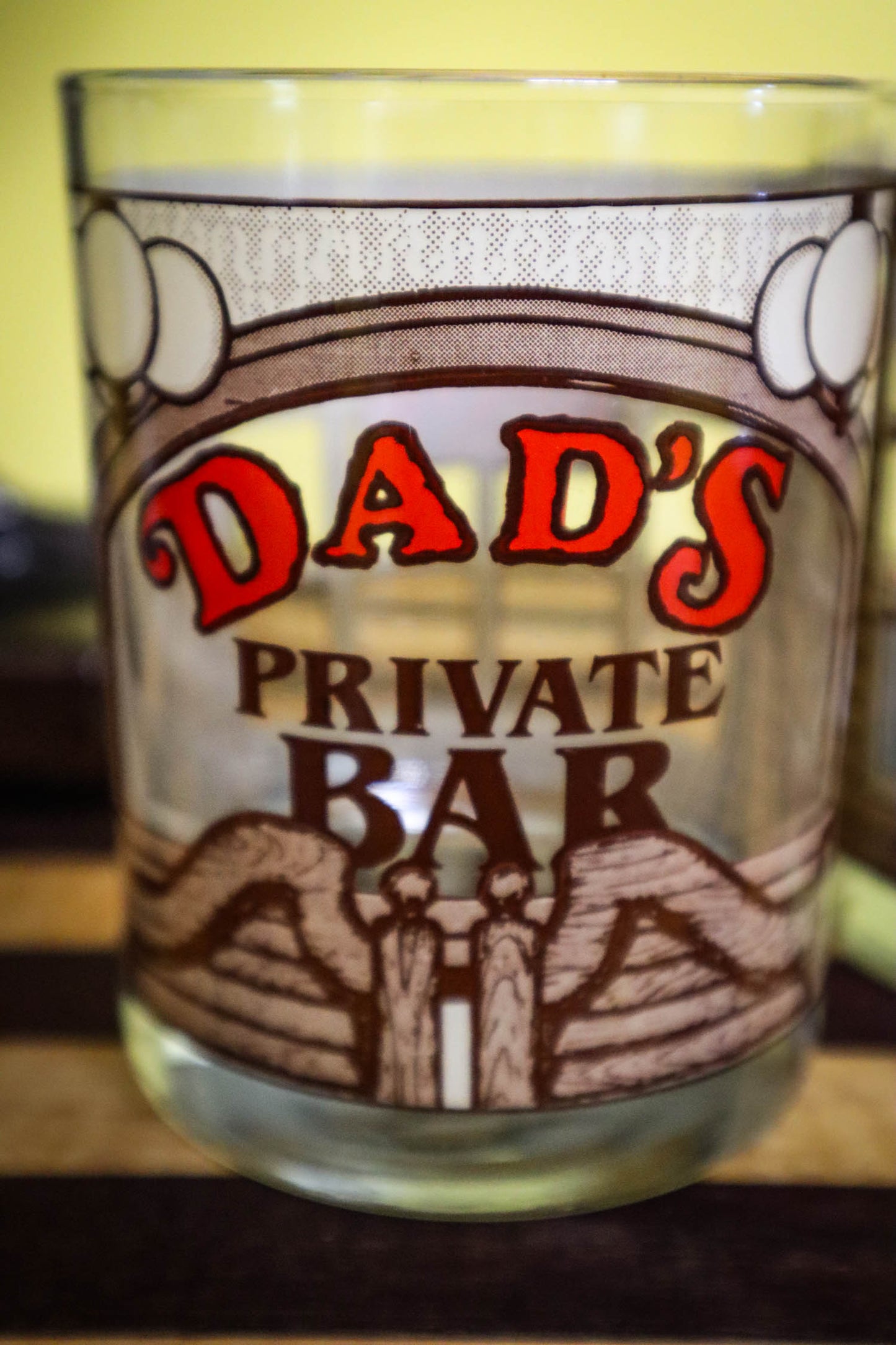 Dad's Private Bar Glasses