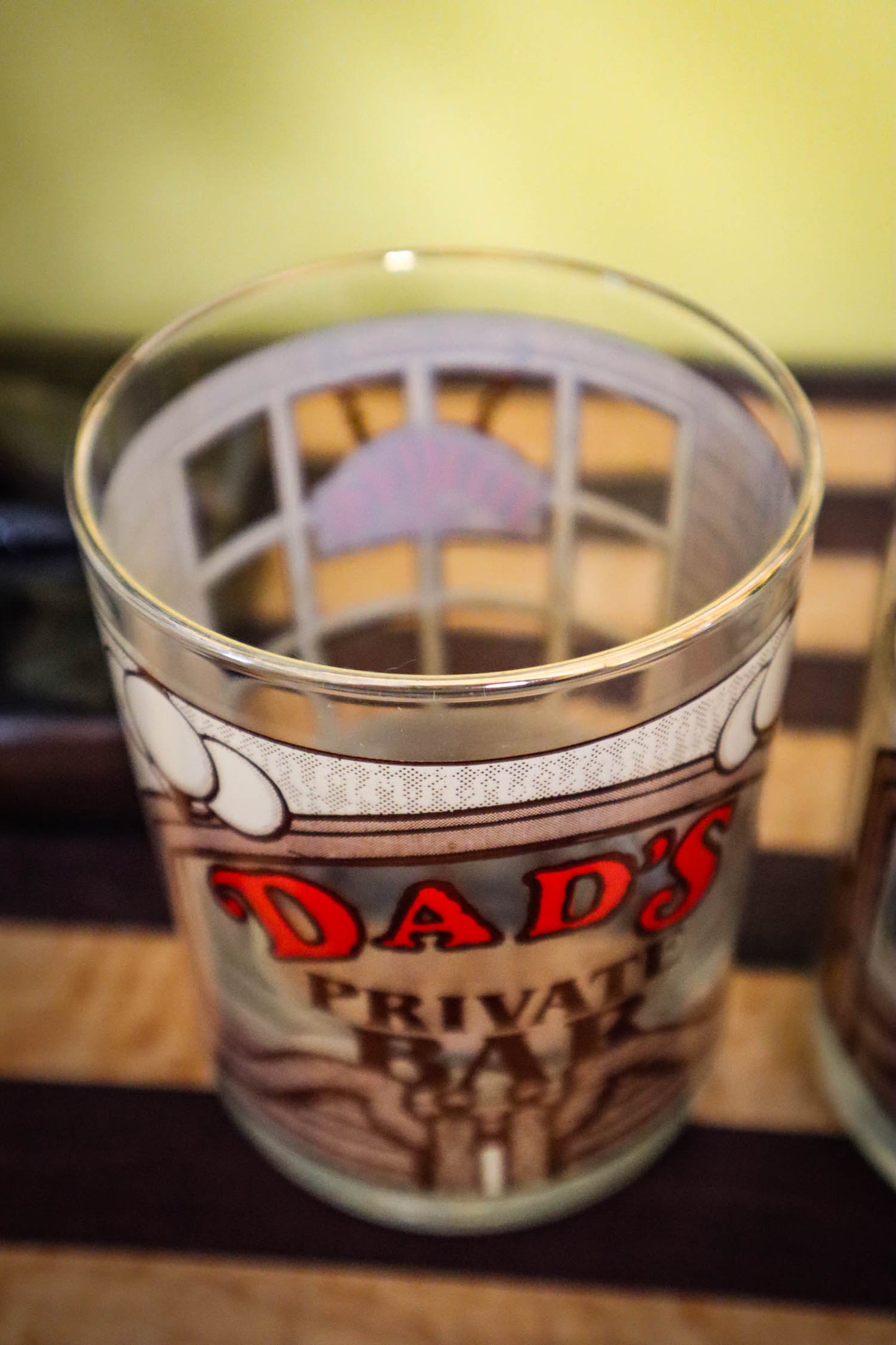 Dad's Private Bar Glasses