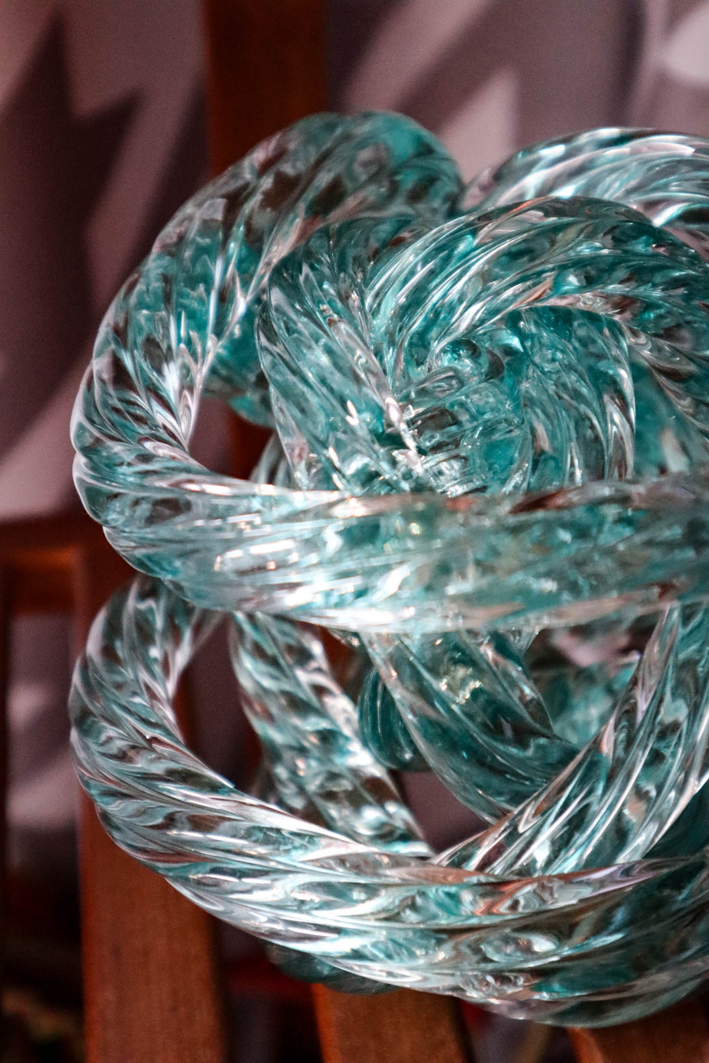 Knotical Glass Sculpture