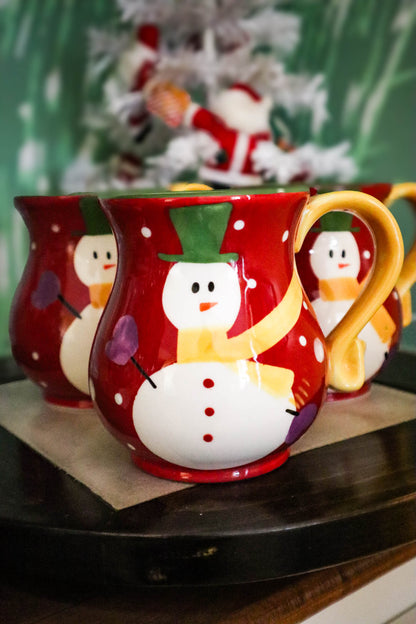 Snowball Fight Mugs