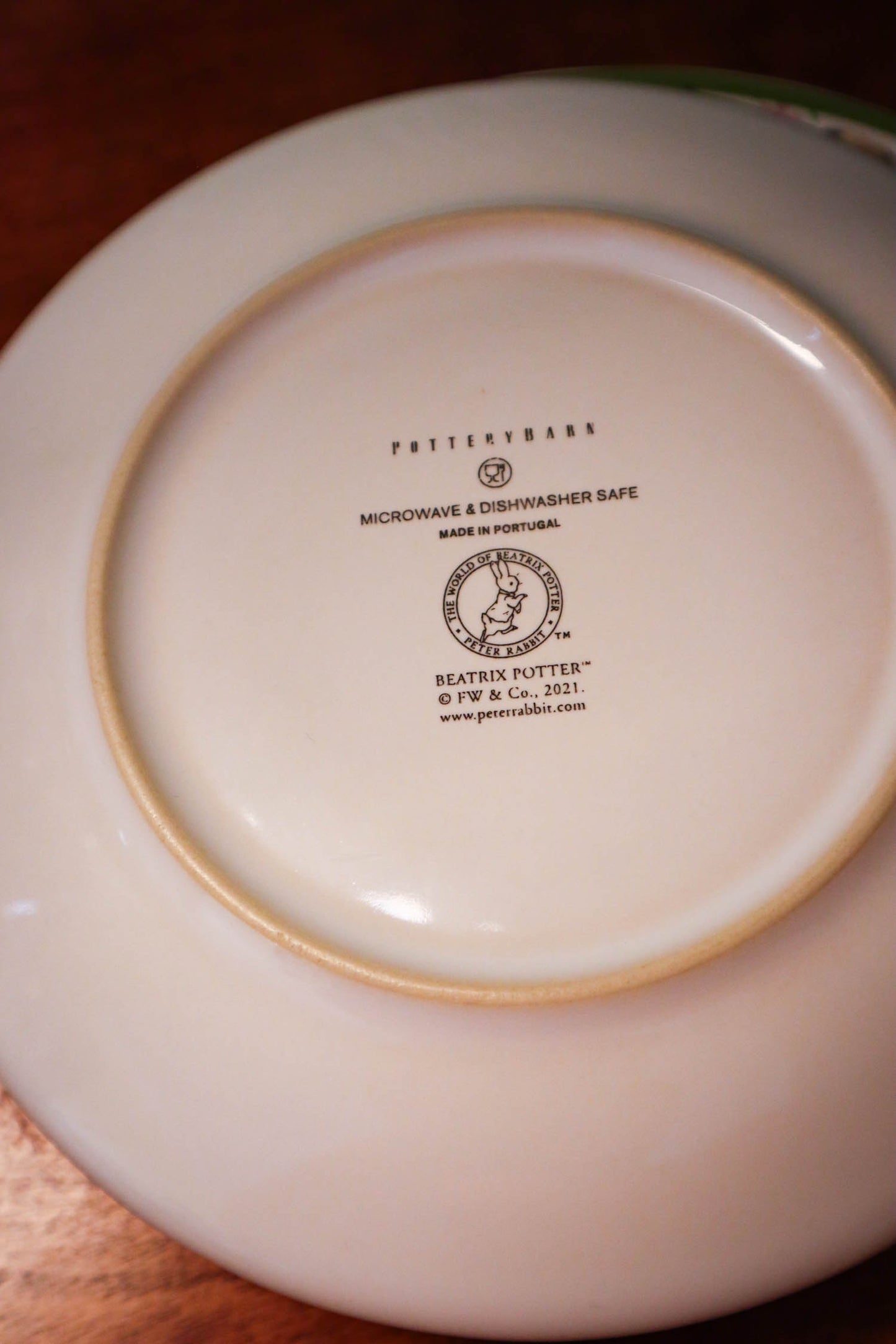 Peter Cottontail Plates