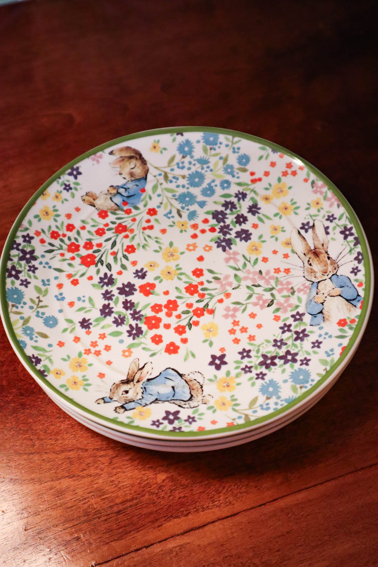 Peter Cottontail Plates