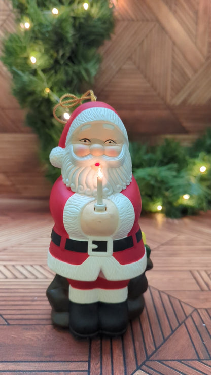 Singing Santa Christmas Ornament