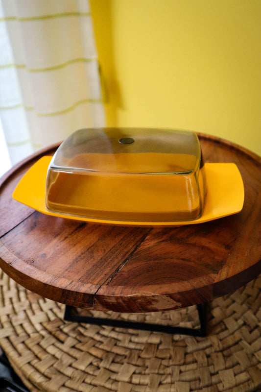 Danish Modern Butter Dish