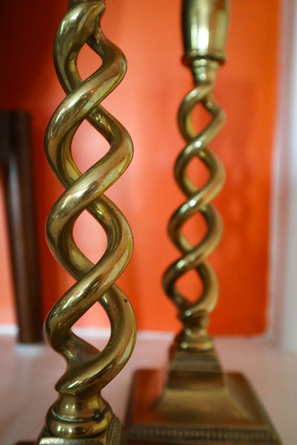 Candlesticks with a Twist