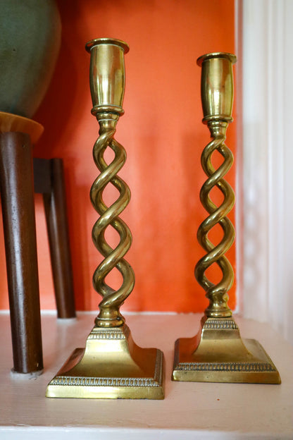 Candlesticks with a Twist