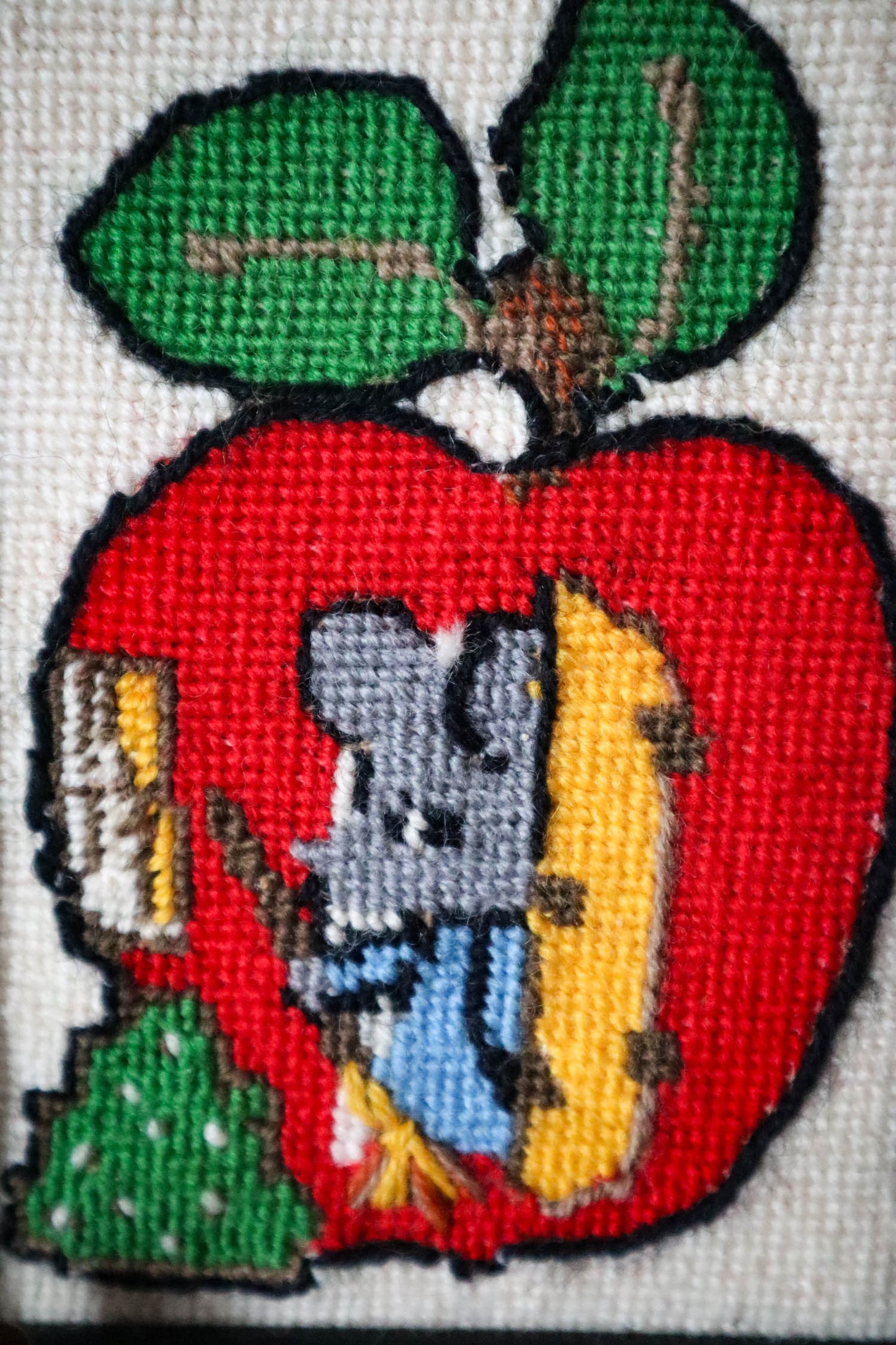 Clean Sweep Needlepoint Embroidery