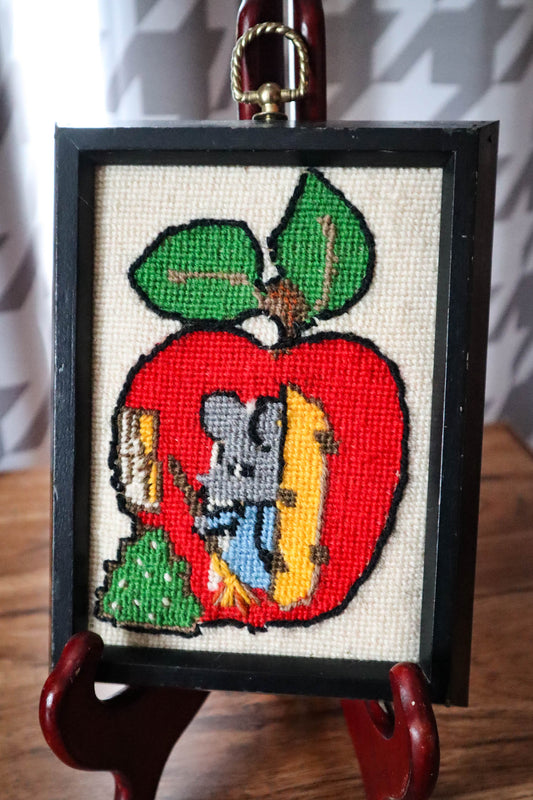 Clean Sweep Needlepoint Embroidery