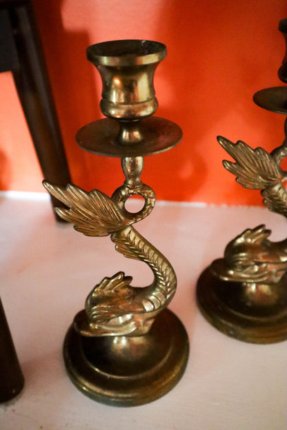 Sea-sational Candlestick Holders