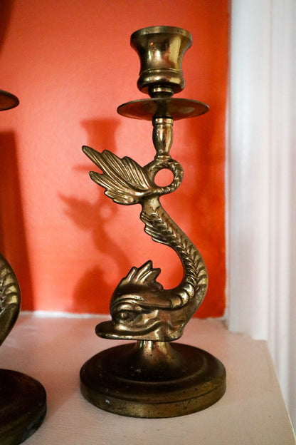 Sea-sational Candlestick Holders