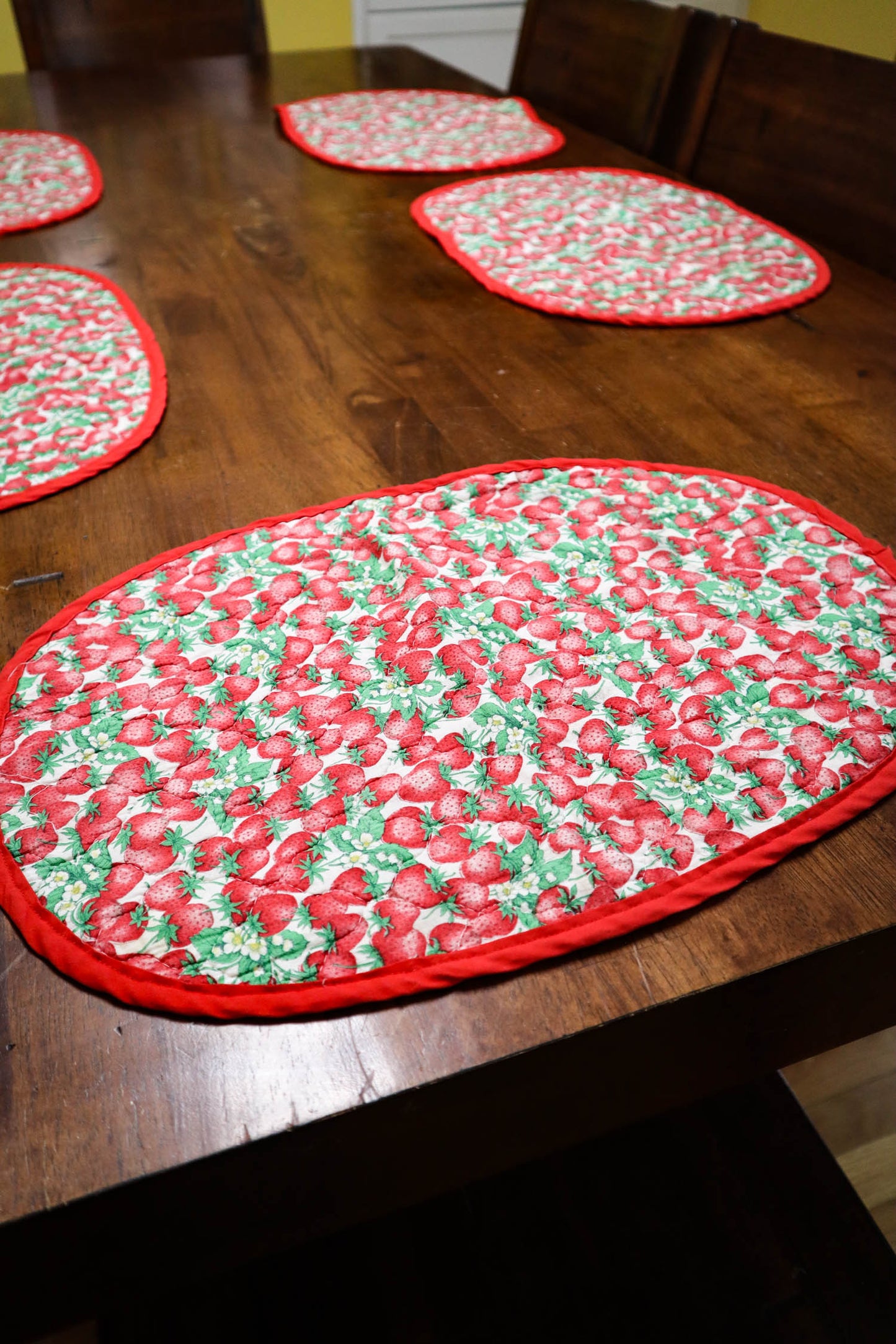 Strawberry Patch Placemats