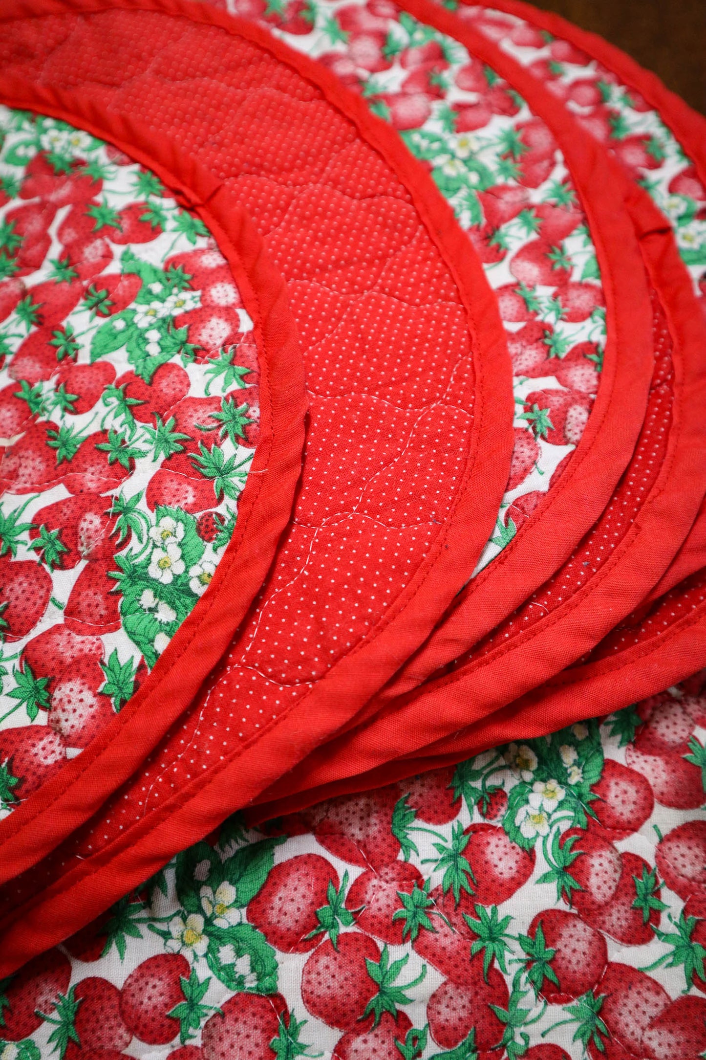 Strawberry Patch Placemats