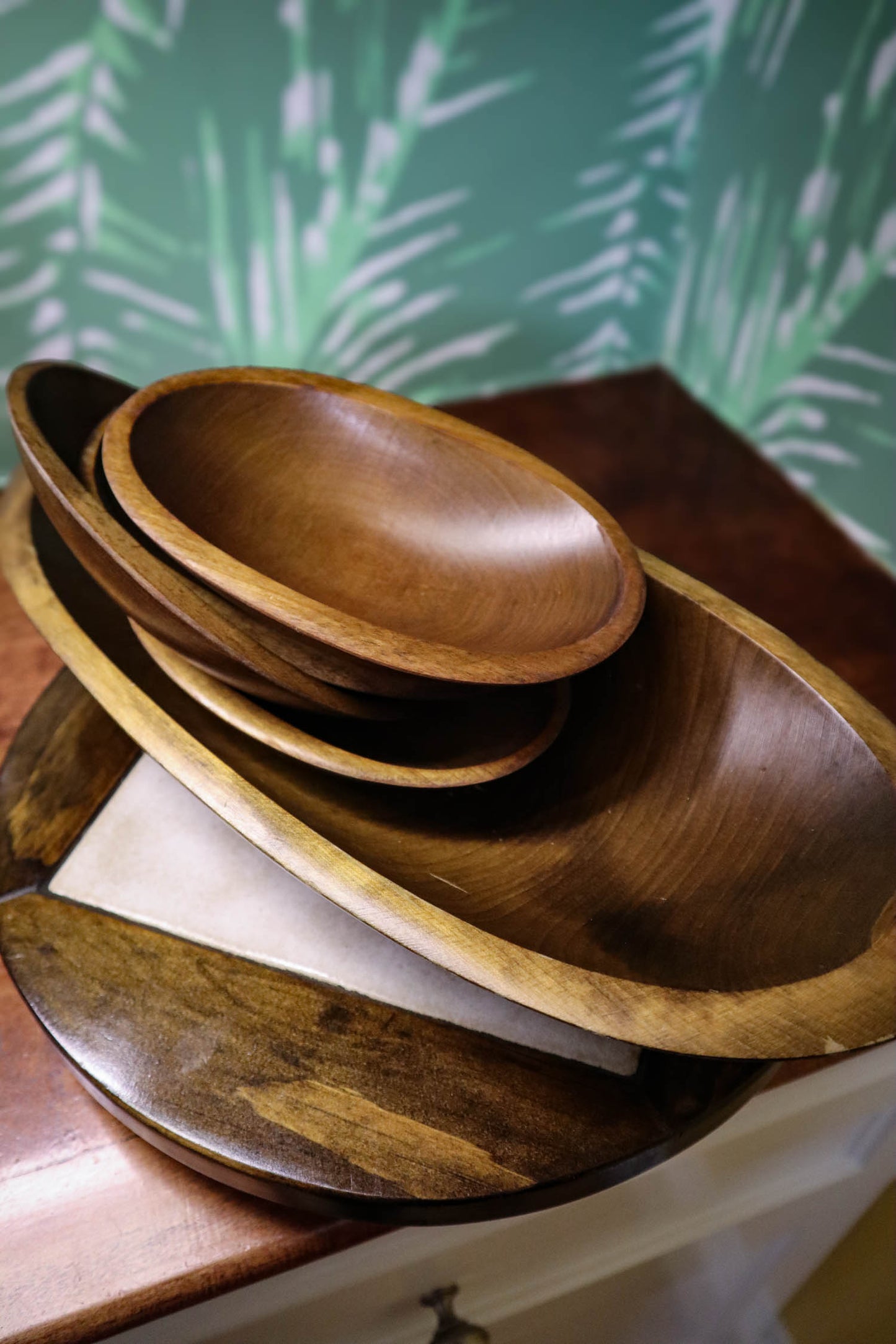 Eat Your Greens Wooden Salad Set