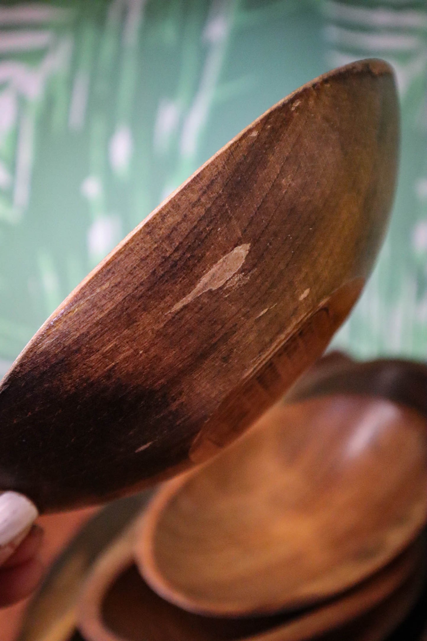 Eat Your Greens Wooden Salad Set