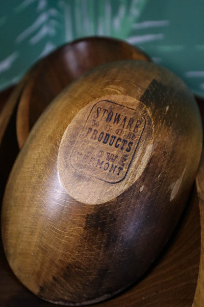 Eat Your Greens Wooden Salad Set