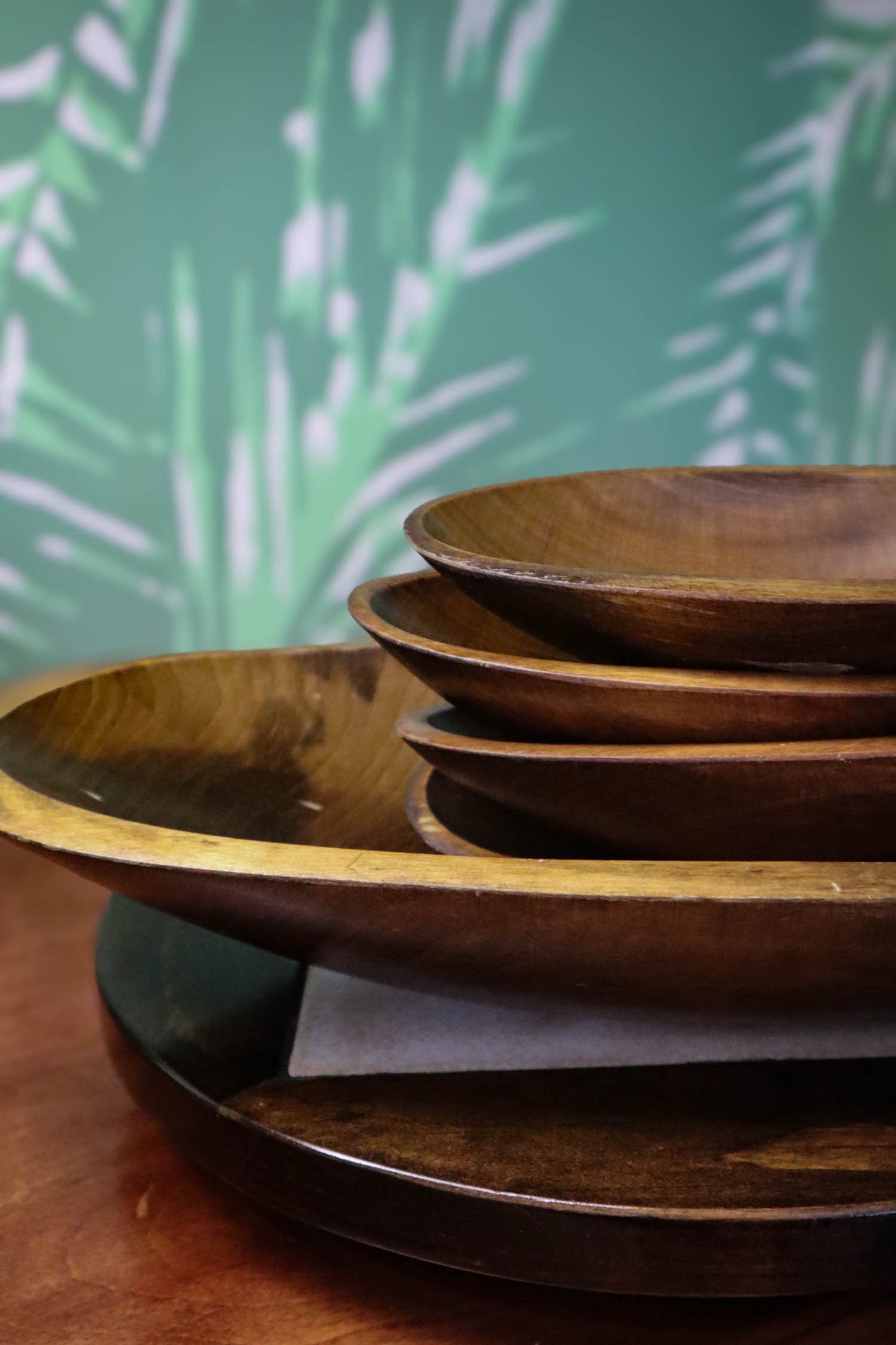 Eat Your Greens Wooden Salad Set