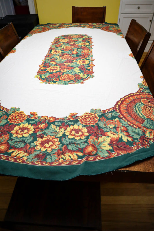 Gobble Up This Thanksgiving Tablecloth