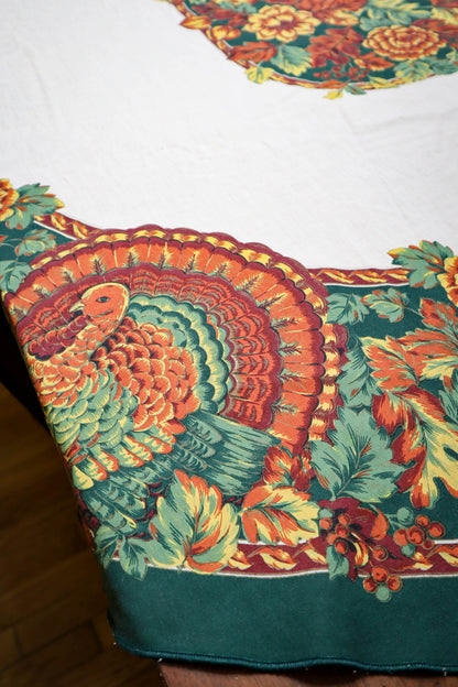 Gobble Up This Thanksgiving Tablecloth