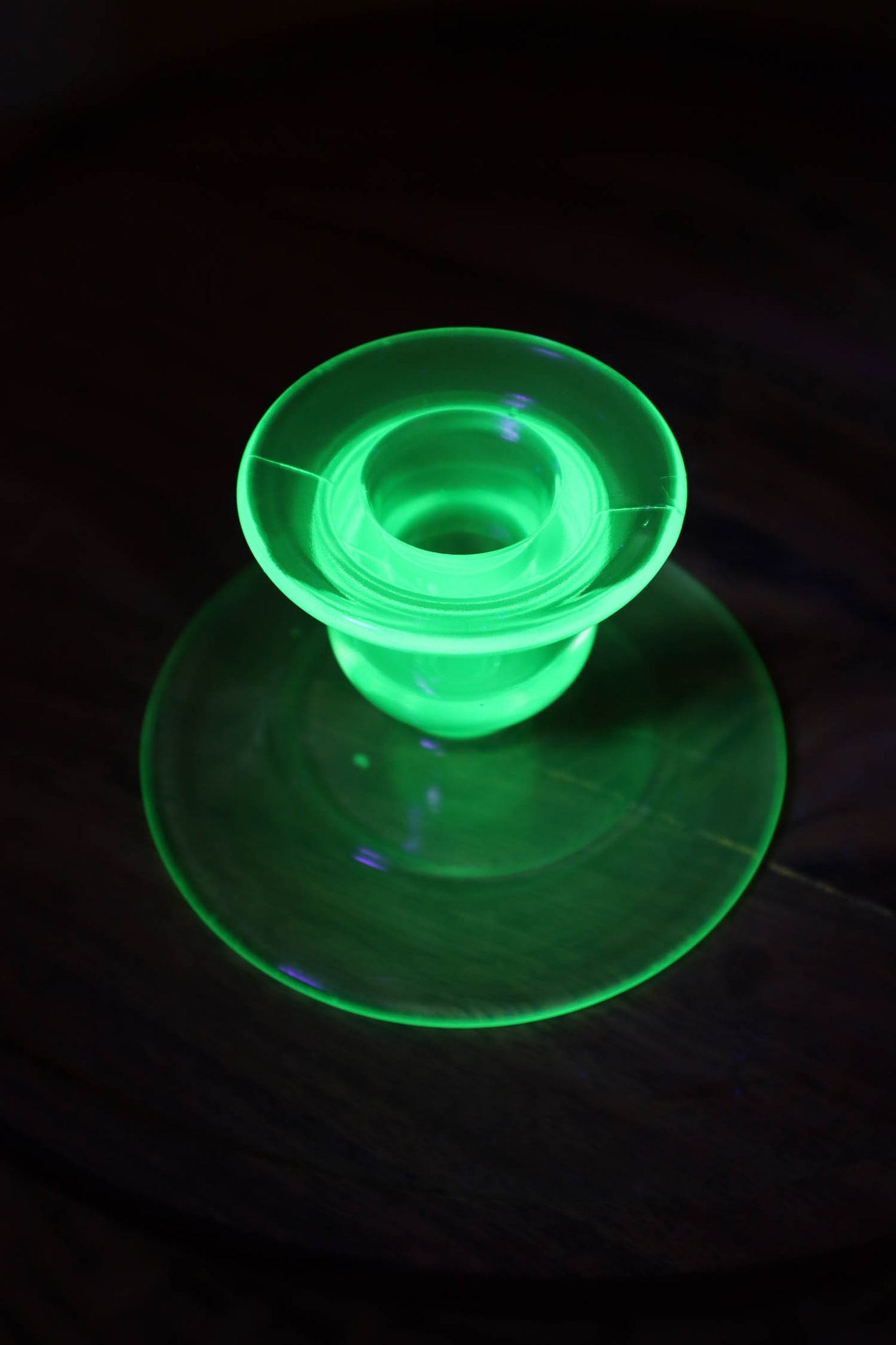 Thar She Glows Candlestick Holder