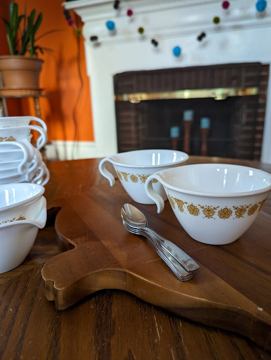 Butterfly Gold Coffee Service Set