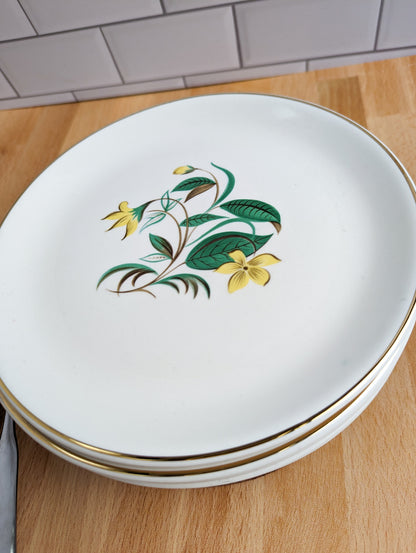 Starlight Mid Century Salad Plates