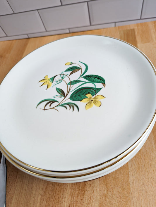 Starlight Mid Century Salad Plates