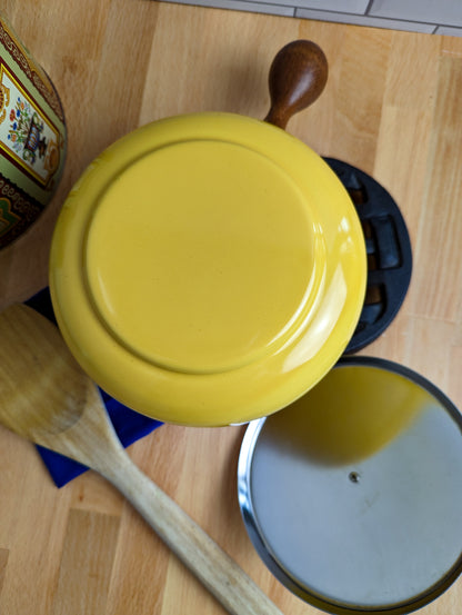 Sunny Saucepan with Teak Handles