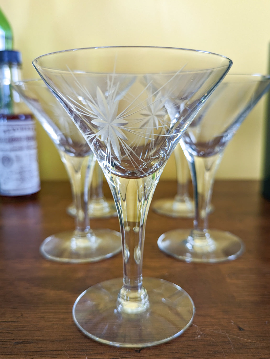Starburst Martini Glasses
