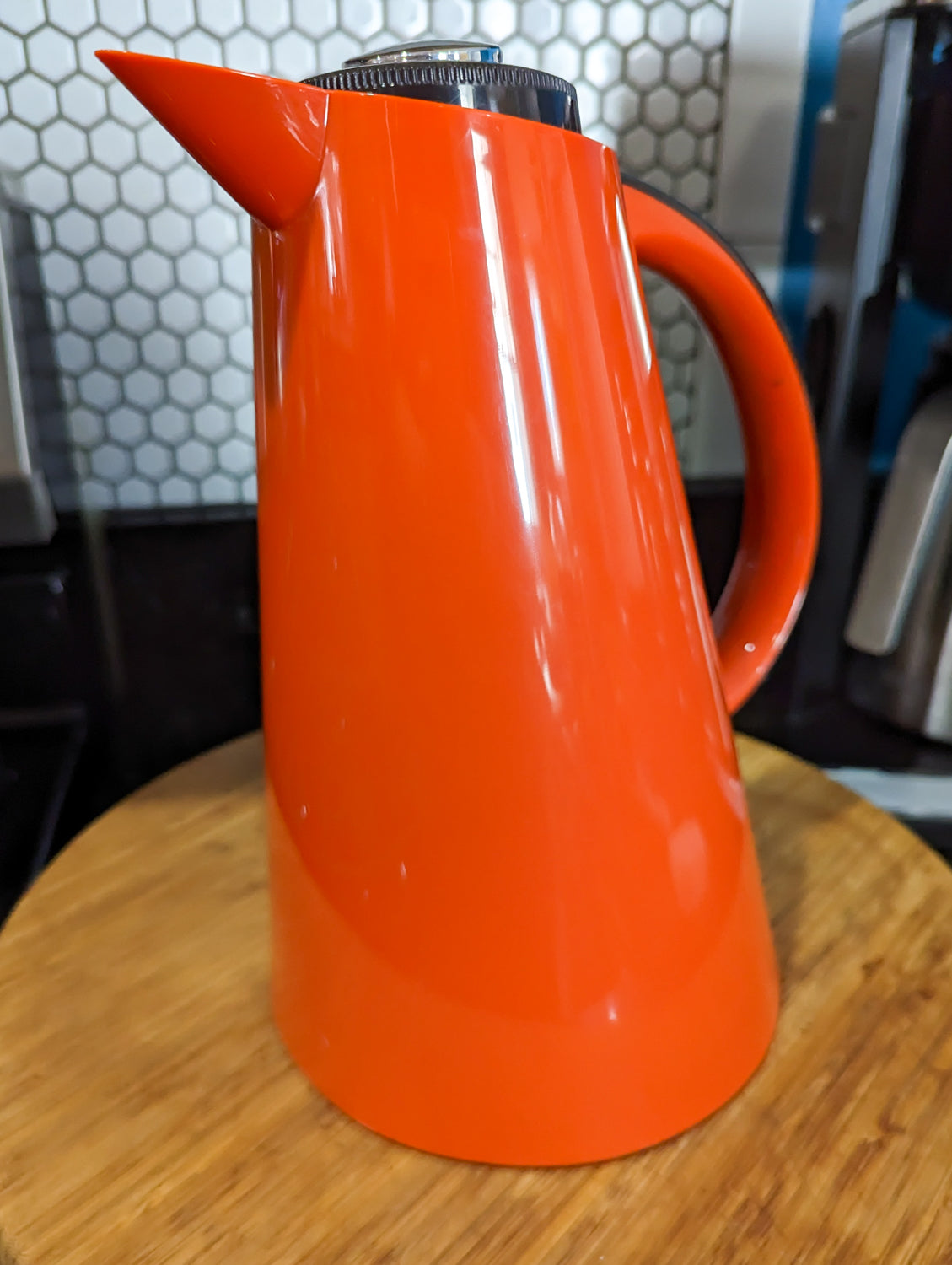 Vintage Anchor Hocking Orange Juice Carafe Pitcher – just dandies