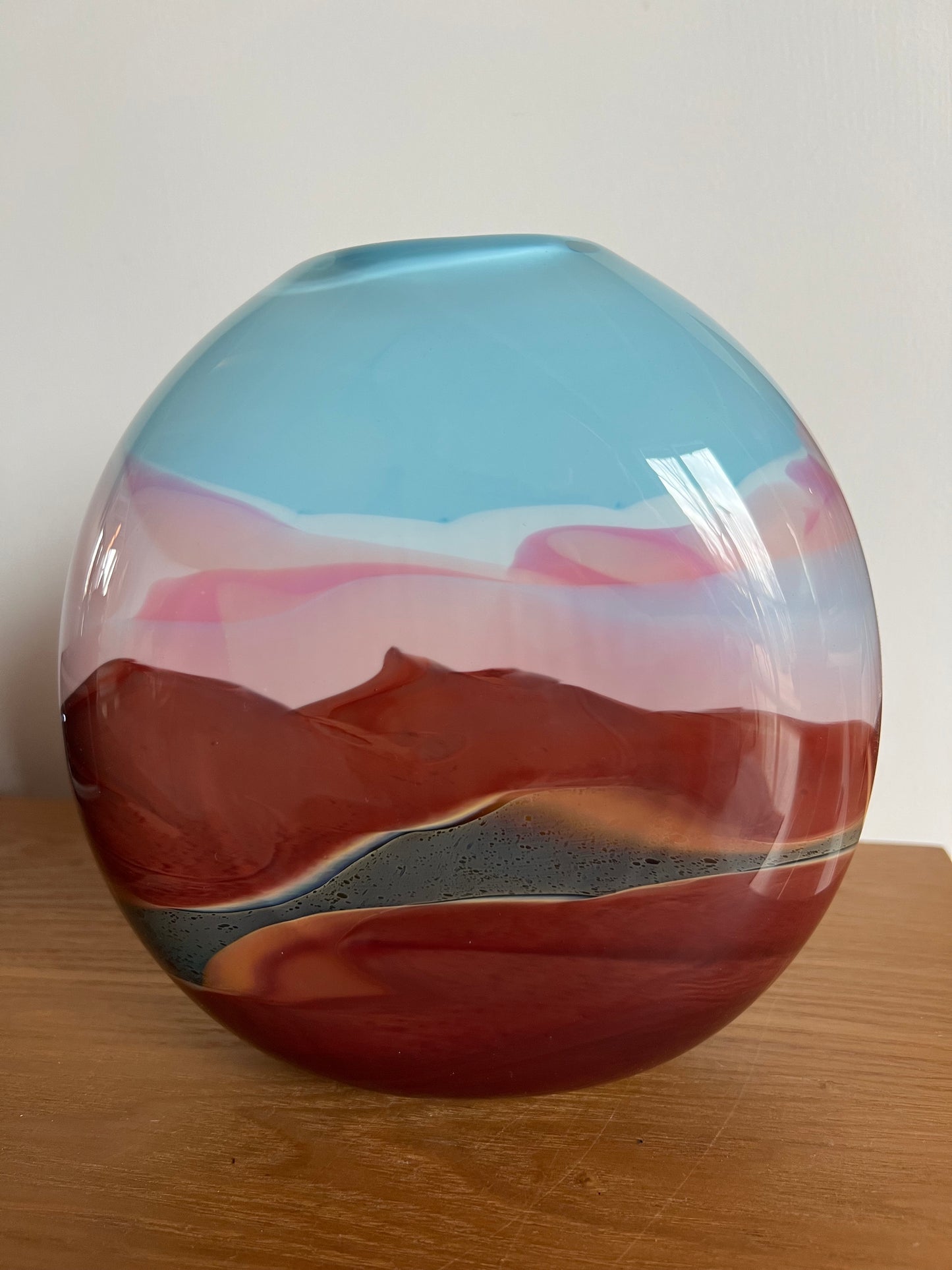 Southwestern Land Formation Vase