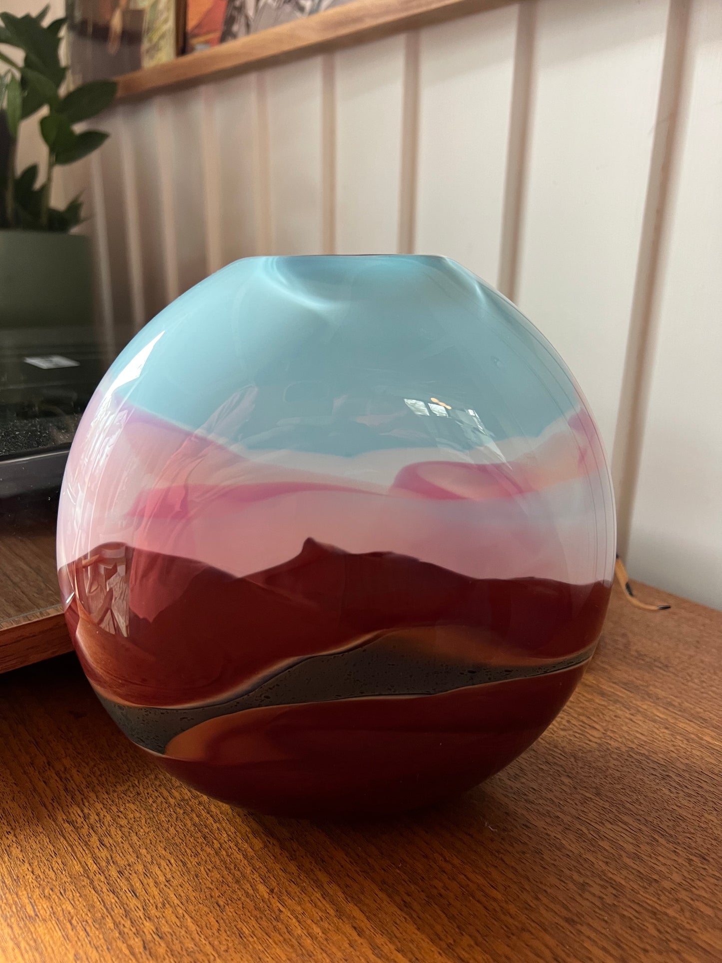 Southwestern Land Formation Vase