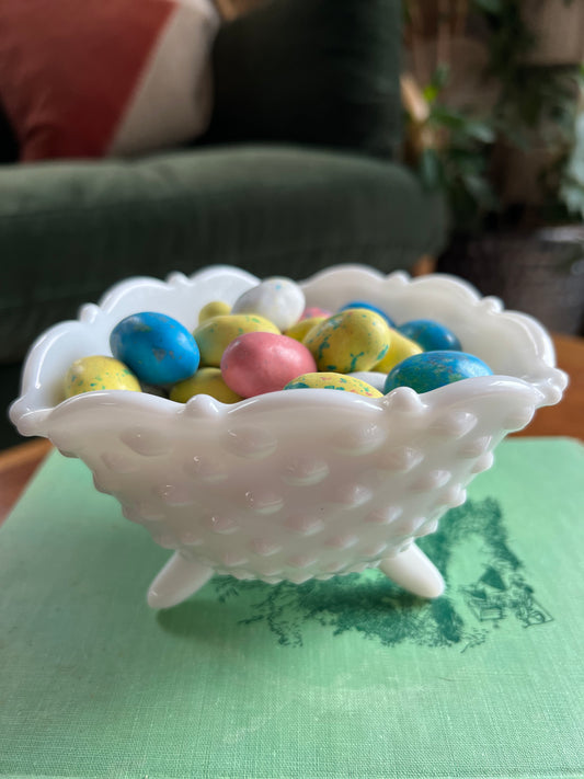 Hobnobbing Hobnail Dish