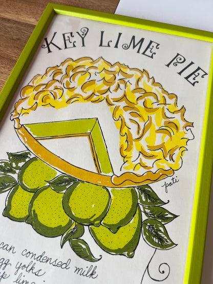Pati's Key Lime Pie Art
