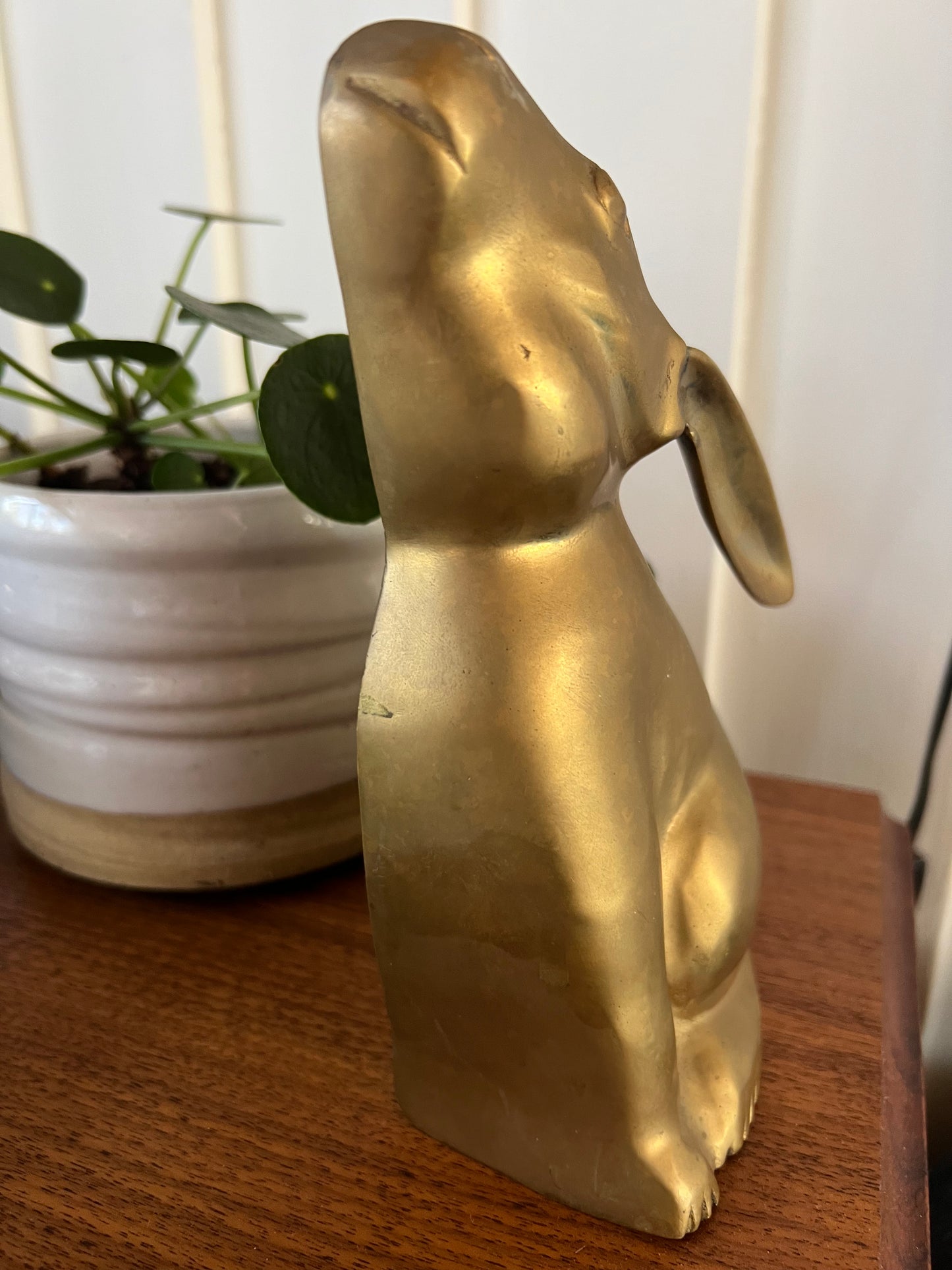 Hollow Brass Bunny