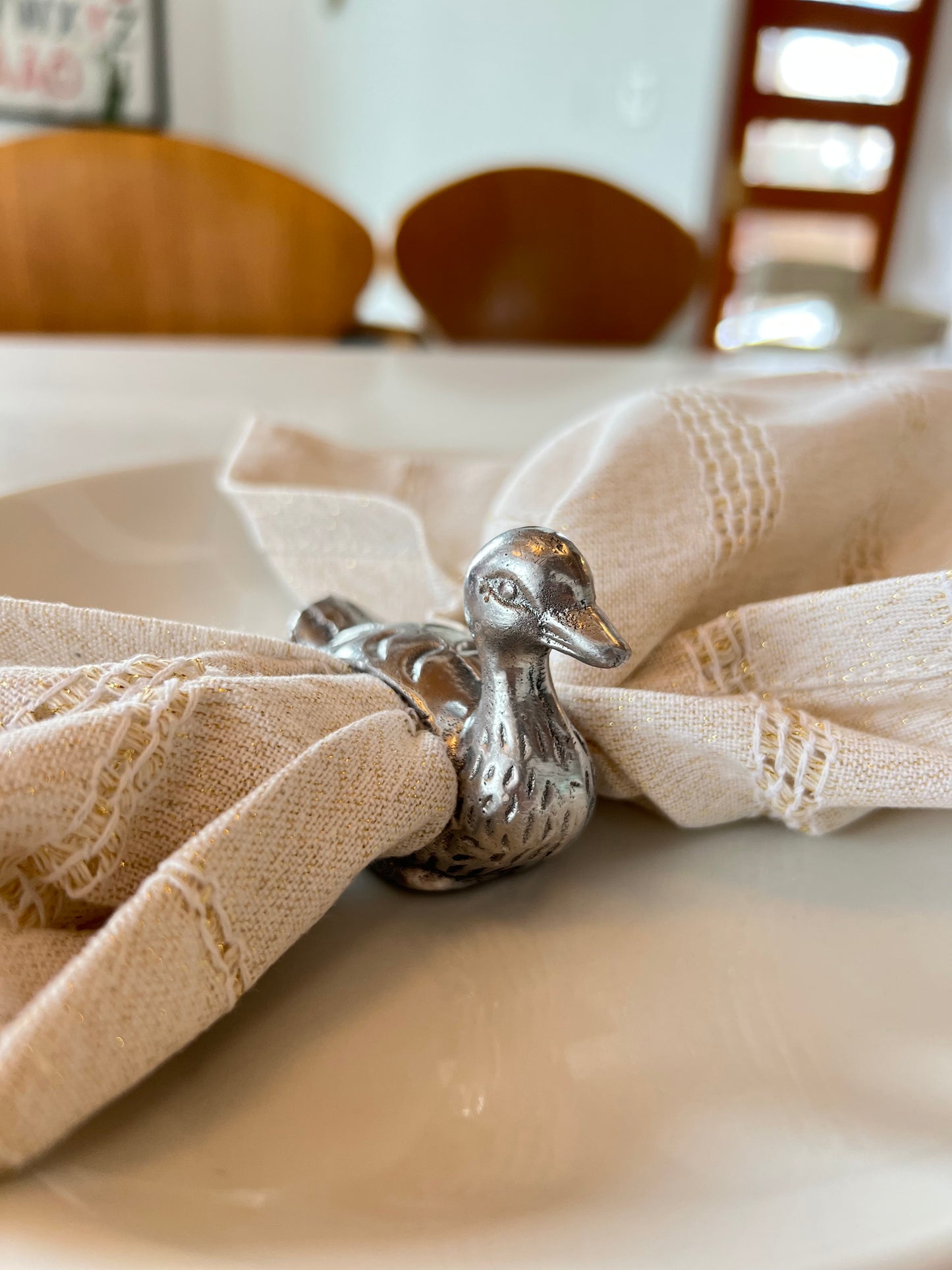 Fit the Bill Napkin Rings