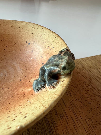 Quirky Vintage Frog Bowl