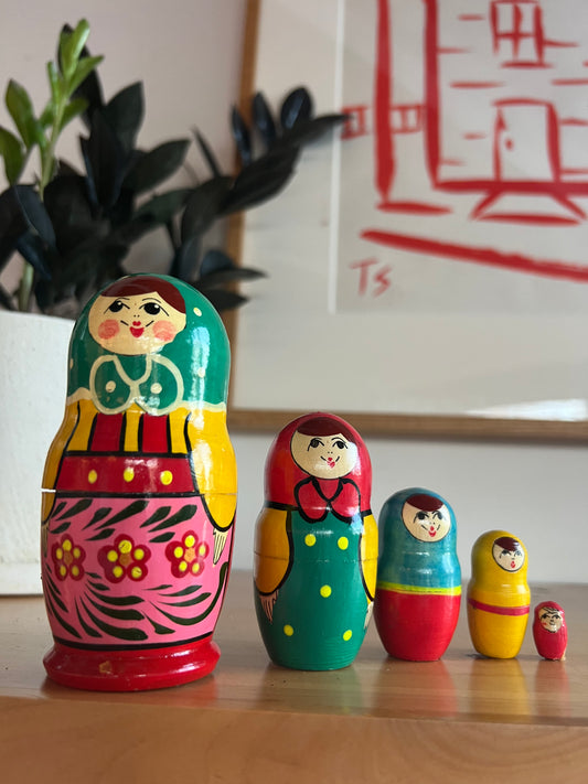 Nesting Doll Family of 5