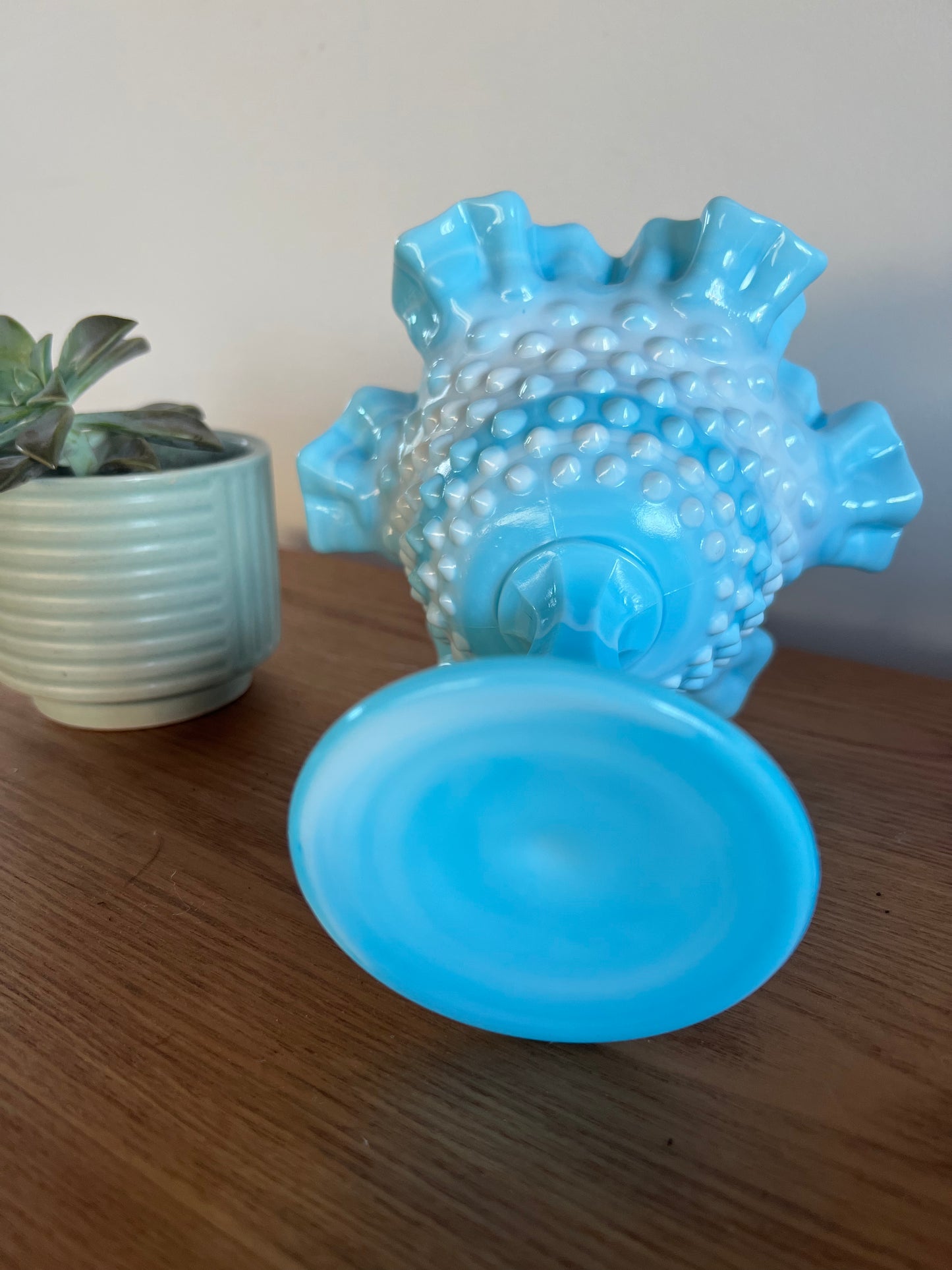 Ruffle Your Feathers Pedestal Bowl